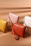Alligator Pattern PU Zipper Purse