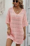 Hollow Out Beach Dress Cover Up