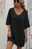 Hollow Out Beach Dress Cover Up