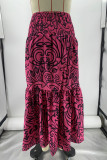 High Waist Floral Print Skirt Dress