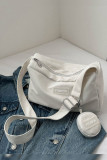 Plain Nylon Crossbody Bag MOQ 3pcs