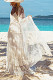 Lace Sheer Beach Cover Up Kimono