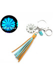Tassel Sunflower Keychain MOQ 3PCS