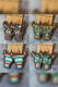 Bohemian Print Wooded Bull Earrings MOQ 5pcs
