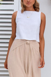 High Waist WIde Leg Pants