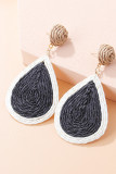 Weaving Water Drop Earrings MOQ 5pcs