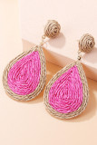 Weaving Water Drop Earrings MOQ 5pcs