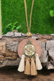 Retro Tassle Earring and Necklace Set