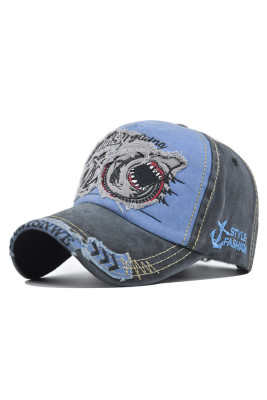 Embroidery Whale Baseball Hat MOQ 3pcs