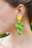 Cactus Beads Earrings MOQ 5pcs