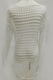 Eyelet Beach Dress Cover Up