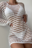 Eyelet Beach Dress Cover Up