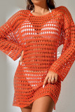 Eyelet Beach Dress Cover Up