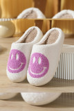 Smile Unisex Fluffy Slippers