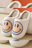 Smile Unisex Fluffy Slippers