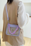 Transparent PVC Chain Crossbody Bag