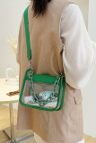 Transparent PVC Chain Crossbody Bag