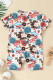 Western Star Print Baby Romper