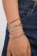 Rhinestone And Chain Bracelets MOQ 5pcs