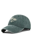 Coconut Tree Summer Embroidery Baseball Hat MOQ 3pcs