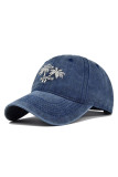 Coconut Tree Summer Embroidery Baseball Hat MOQ 3pcs