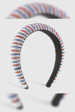 Colorblock Splicing Hair Band