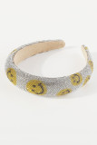 Rhinestone Smile Pattern Hair Band