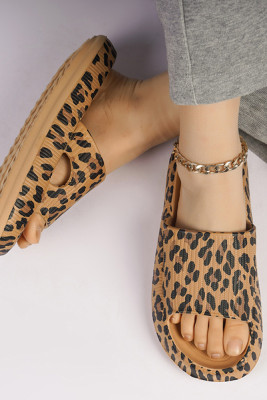 Leopard Housewear Slippers