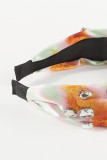Rhinestone Tie Dye Twisted Headband MOQ 3pcs