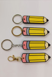 Wooden Pencil Keychain MOQ 5pcs