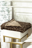 Flannel FLeece Leopard Blanket