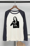 Horror Goth Queens Graphic Long Sleeve Top