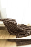Flannel FLeece Leopard Blanket