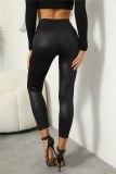 Plus Size HIgh Wasit Elastic Skinny Pants