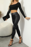 Plus Size HIgh Wasit Elastic Skinny Pants
