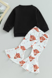Bull Head Girls Flare Pants and Top 2pcs Set