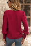 Swiss Dot Crochet Plain Top
