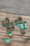 Western Cactus Earrings MOQ 5PCS