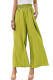 Plain High Waist Wide Leg Pants