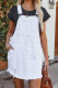 White Pockets Ripped Denim Overall