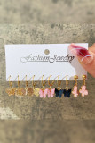 Alloy And Pearls Earrings Sets MOQ 3pcs