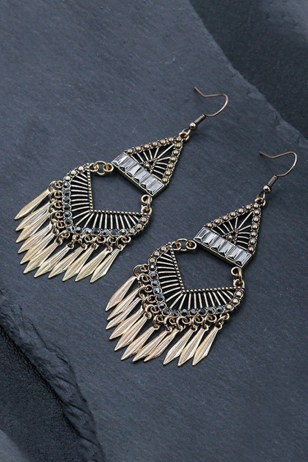 Bohemian Tassels Earrings MOQ 5pcs