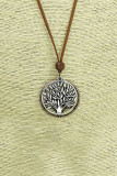 Alloy Tree Necklace MOQ 5PCs