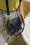 Clear PVC Square Crossbody Bag MOQ 3pcs