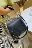 Clear PVC Square Crossbody Bag MOQ 3pcs