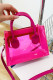 Transparent Square Mini Crossbody Bag MOQ 3pcs
