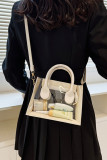 Transparent Square Mini Crossbody Bag MOQ 3pcs