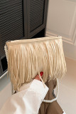 Beads Chain Tassle Crossbody Bag