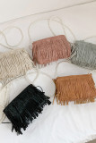 Beads Chain Tassle Crossbody Bag