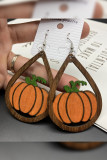 Halloween Wood Earrings